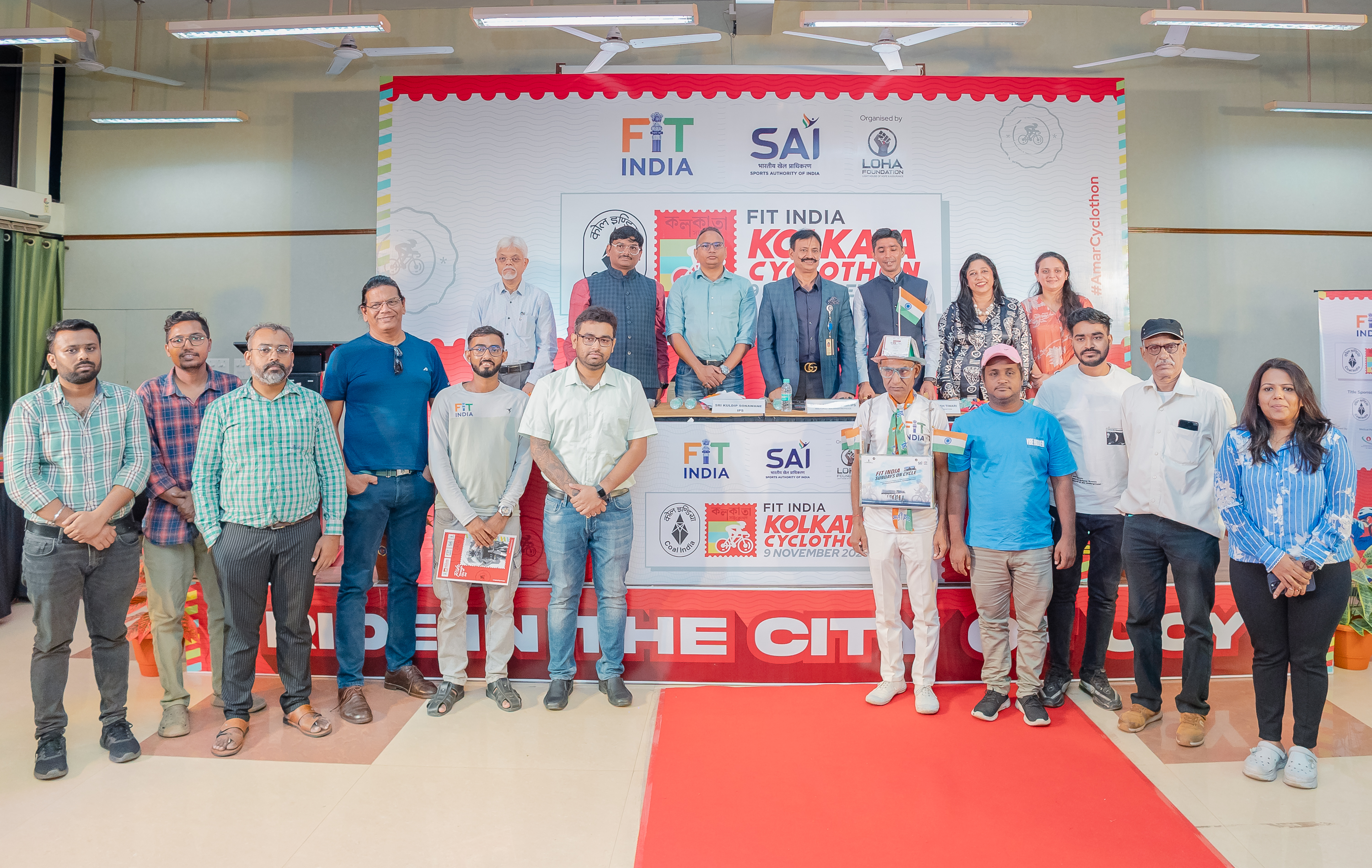 CITY OF JOY SET TO “RIDE FOR CHANGE” WITH KOLKATA CYCLOTHON 2025
